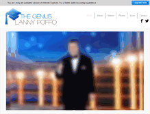 Tablet Screenshot of geniuslannypoffo.com